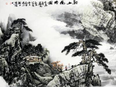 山河俊秀 水墨灑逸——余新民畫作將亮相“2018中國（鄂爾多斯）收藏品（銀川）博覽會”