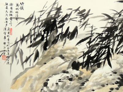 大氣墨韻成自然之靈性——陸震華畫作欣賞