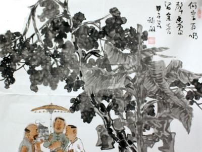 靈動(dòng)筆墨描繪諧趣生活——蘇州國(guó)畫院院長(zhǎng)周矩敏作品欣賞