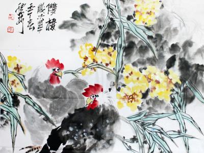 墨彩寫意花鳥意趣——李勝彬國畫欣賞