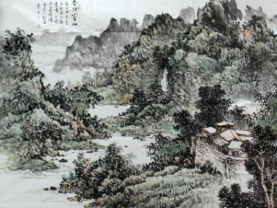 師出古法 墨彩分明——山水畫家張閣亮作品簡析