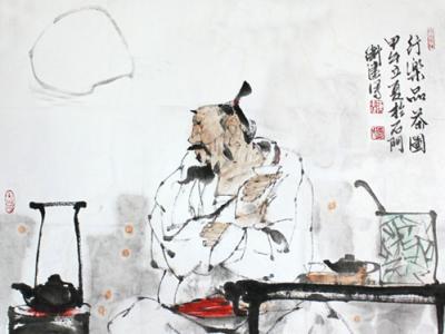 筆墨渾厚 真摯情感——陳衛建人物作欣賞