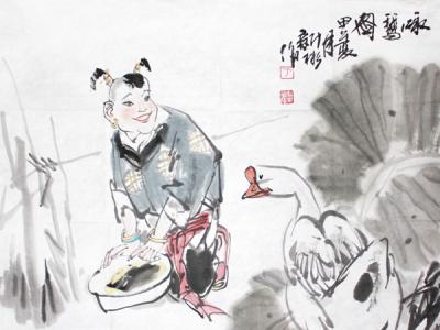 人物畫家于新彬作品將在《當代書畫家》刊登