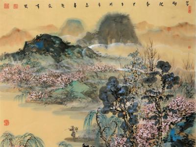 溫潤清雅 水氣氤氳——戴淑娟山水作品欣賞