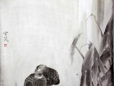 青年畫家仲中曉畫作賞析