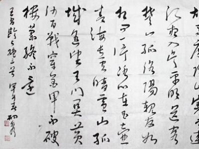 內蒙古書協副主席邢秀書作欣賞