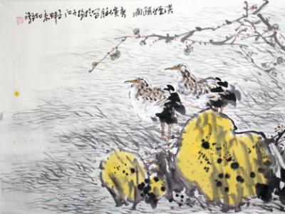 淡煙疏雨寓情于景——成功美術館網拍田致鴻作品賞析