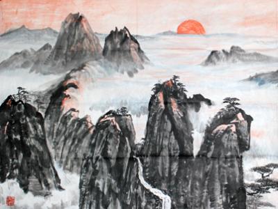 多變筆墨抒寫不變?nèi)松閼选嫾谊悩飞髌沸蕾p