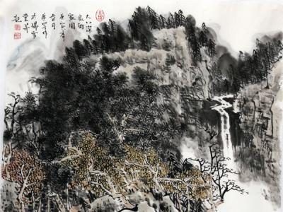 墨韻靈動 林木蔥蘢——成功美術(shù)館網(wǎng)拍薛廣宇畫作欣賞