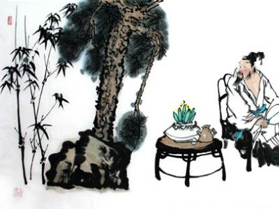 溪山高隱——李澤霖古代高士人物畫欣賞