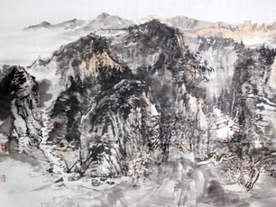 寫意自然山水——陳儒義作品欣賞