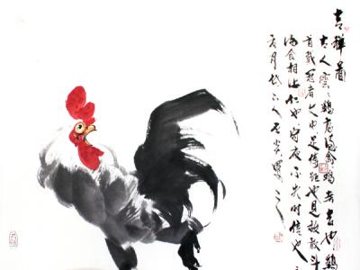 昂昂氣象羽毛新——成功美術(shù)館網(wǎng)拍2期公丕炎國畫作品賞析