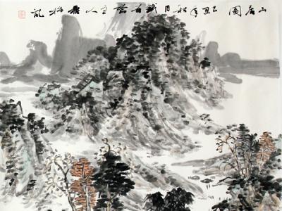 墨致五分韻 山居寧靜遠——成功美術館網拍馬宏偉畫作欣賞