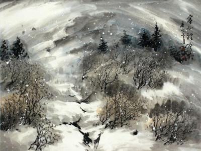 筆精墨妙 自然天成——郭德亮山水作品欣賞