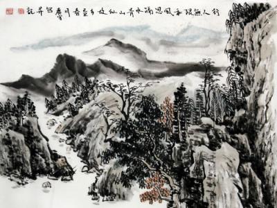 成功美術館網拍2期薛廣宇國畫作品欣賞