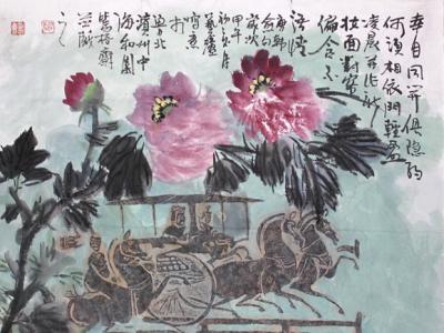 筆墨細微書花鳥意象——劉新春花鳥亮相“2018年北京國際文化產業創意博覽會·成功美術館名家精品展”