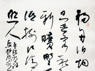 激情筆筆注點劃——孫峰書法作品欣賞