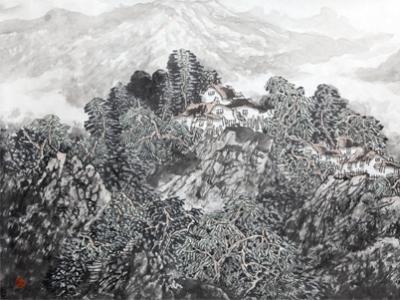 筆墨厚重繪丘壑——成功美術館網（微）拍第四期安忠作品