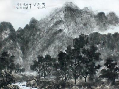 濃墨重彩感知山水畫意——徐鴻延山水畫欣賞