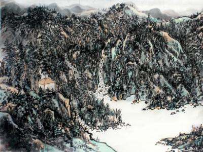 山水畫家田泰勤作品將刊登《當代書畫家》