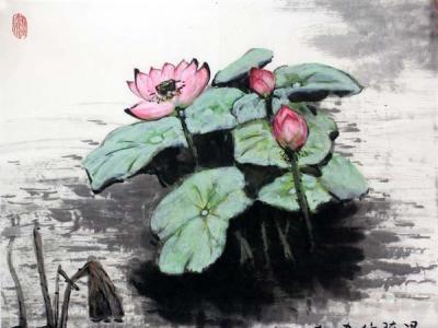 情寄自然 花鳥怡情——井漢升國(guó)畫花鳥作品賞析