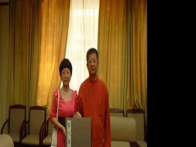 成功書畫家網近日在蘭采訪中國國家畫院副院長曾來德