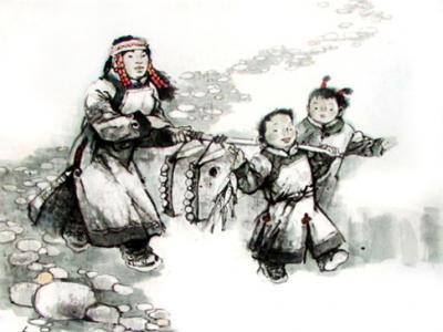 春到鄂倫情——成功美術(shù)館網(wǎng)（微）拍第五期姜榮慧作品欣
