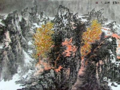 山水營造時代審美意境——成功美術館簽約畫家祝夫剛近作