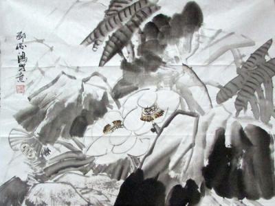 咸陽市美協副主席鄧俊鴻畫作將在《當代書畫家》刊登