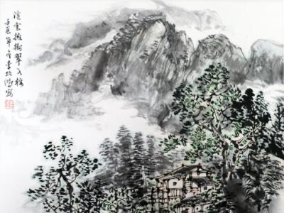 流韻般酣暢的筆墨——李項鴻山水欣賞
