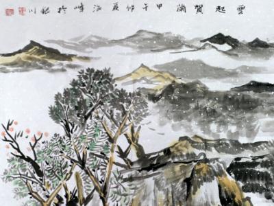 寧夏美協理事張海峰畫作欣賞