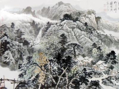 馮聚成山水佳作賞析