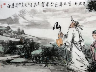 關注古典題材 匯注時代新意——李玉泉先生畫作賞析