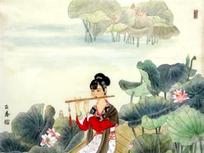 梅麗春工筆人物新作將在《當代書畫家》刊登