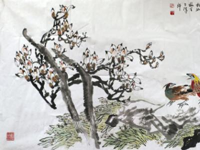 古樸老辣 秀潤含蓄——張培公先生畫作賞析
