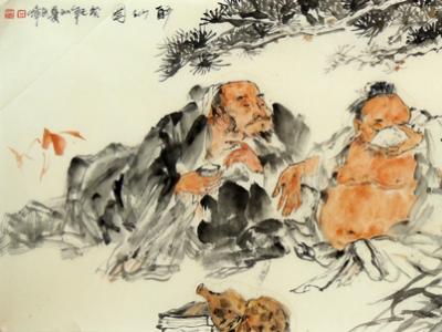 筆墨中的生活語言——溫海峰人物畫欣賞