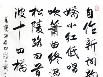 成功美術館網（微）拍第七期中國書法家協會理事戴小京書