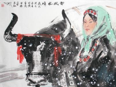 筆墨善寫人物精神——成功美術館網（微）拍第七期張生進