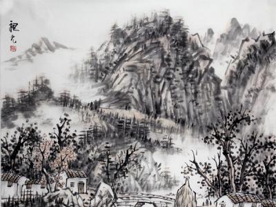 成功美術館網（微）拍第八期楊昶元畫作欣賞