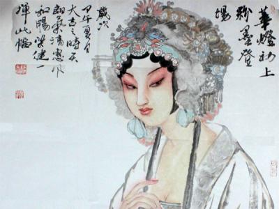 以情入畫 其貌不凡——淺析畫家梁健人物畫作