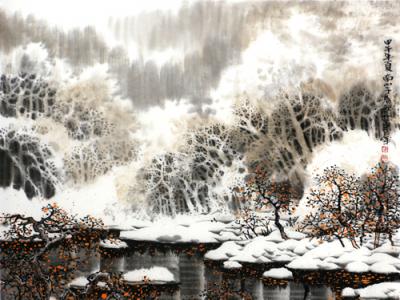 冰雪情懷——山水畫家趙春秋作品欣賞