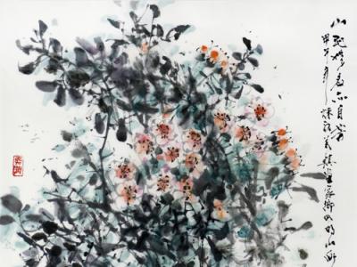 花香襲人醉——張萬琪畫作欣賞