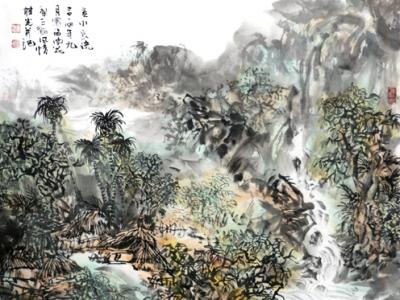 海南美協副主席游桂光畫作欣賞