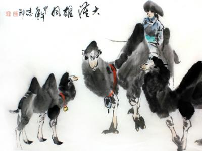 成功書畫網（微）拍第十四期楊志印畫作賞析