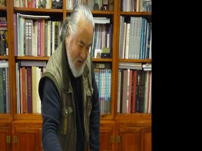 甘肅成功書畫藝術研究院代表在京拜訪畫家蔣志鑫先生
