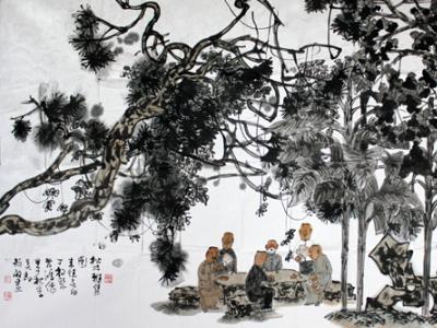 詼諧筆墨寫生活百態——蘇州國畫院院長周矩敏畫作欣賞
