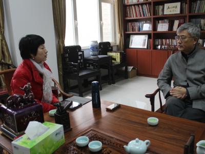 甘肅成功書畫藝術研究院代表在京拜訪中國書法家協(xié)會副主