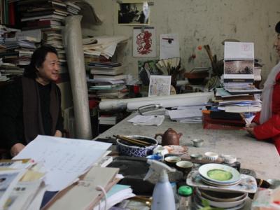 甘肅成功書畫藝術研究院代表在京拜訪中國國家畫院創(chuàng)研部