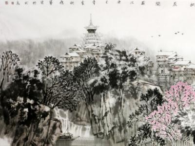 黔東南州美協(xié)副主席鐘應舉簽約蘭州成功美術館
