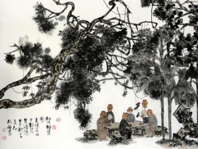 周矩敏榮獲成功書畫藝術研究院“2014—2015中國精英美術